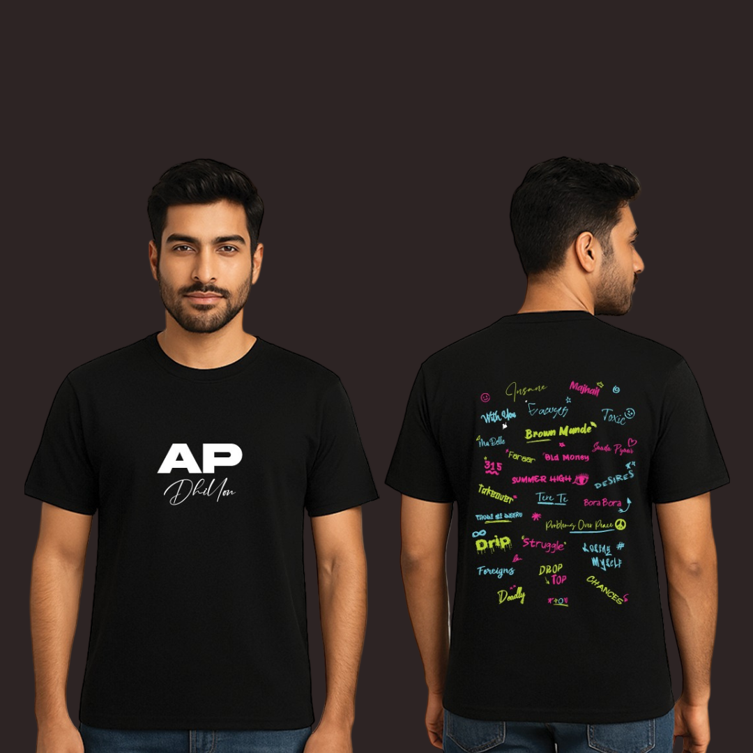 Ap Dhillon, T-Shirt, 100% Cotton